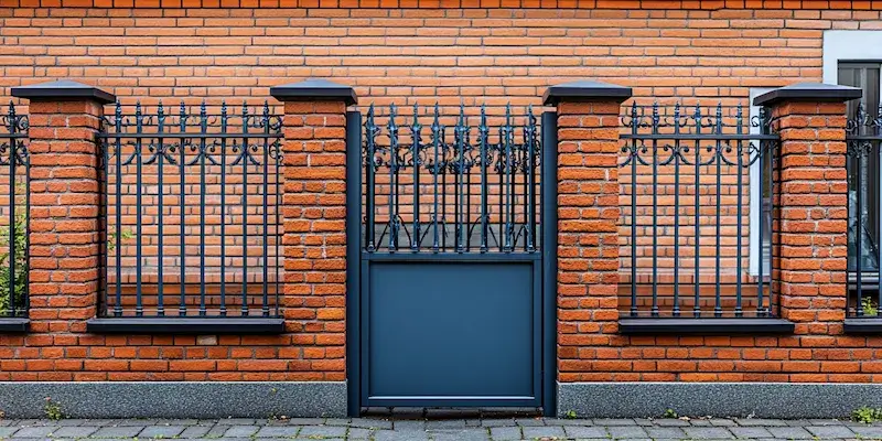 Metalowe ogrodzenia z Polski