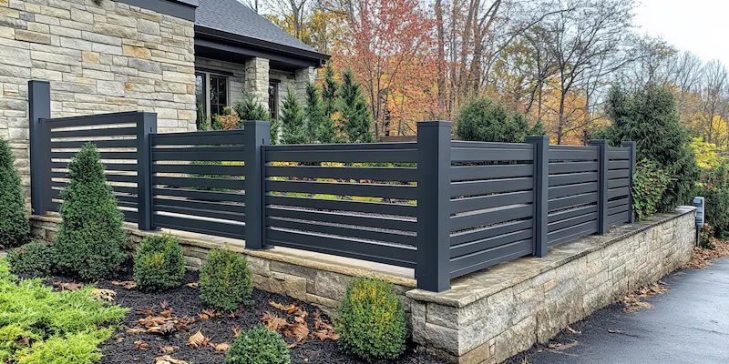 Metalowe ogrodzenie Polska