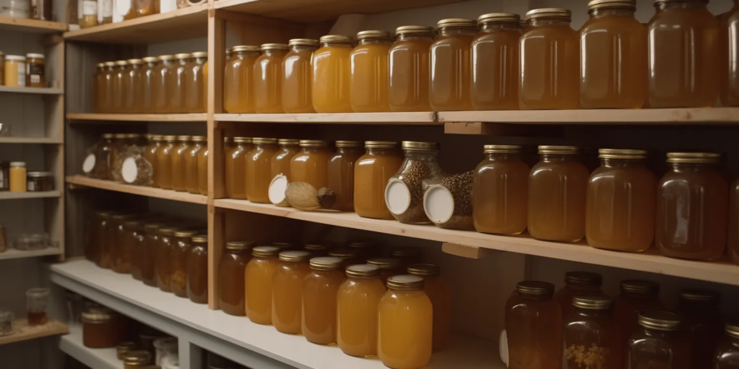 Zdrowy miód wrzosowy