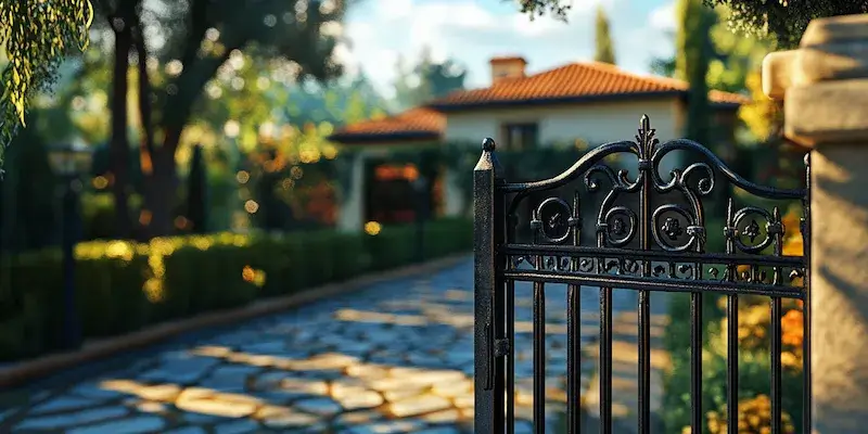 Moderne Zäune Polen