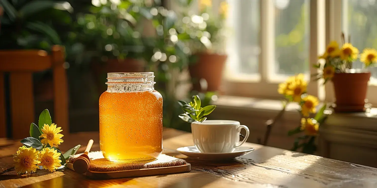 Kolor miodu wrzosowego