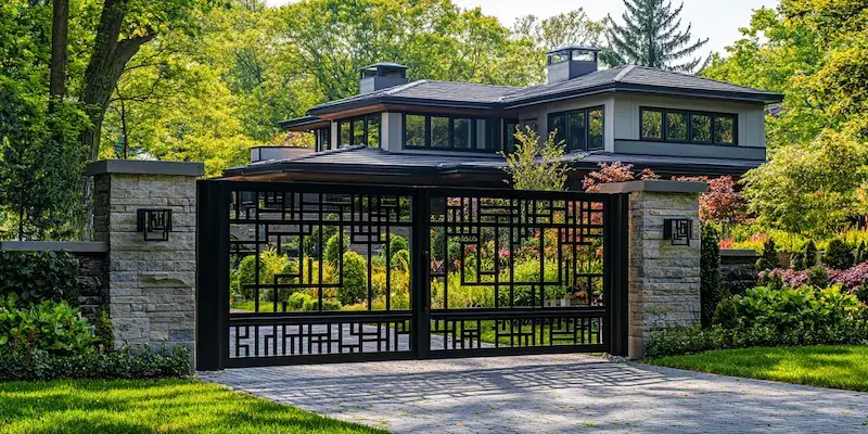 Ogrodzenia i bramy z Polski