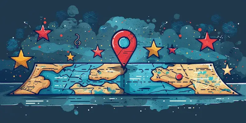 Pozycjonowanie mapa Google