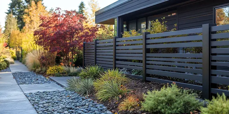 Aluminium Sichtschutzzaun aus Polen