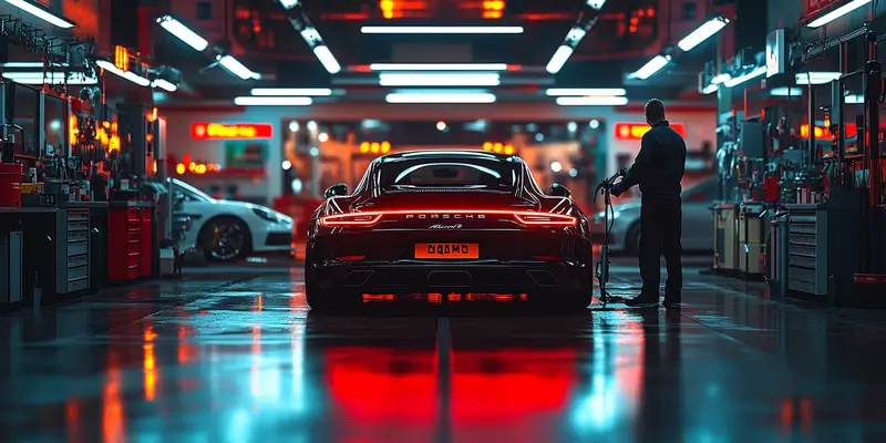 Naprawa samochodu w warsztacie samochodowym